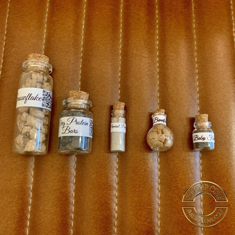 Festive Mini Apothecary Shrimp Care Gift Set- Kraft Gifting box