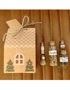 Festive Mini Apothecary Shrimp Care Gift Set- Kraft Gifting box