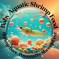 Baby Aquatic Shrimp food 10g