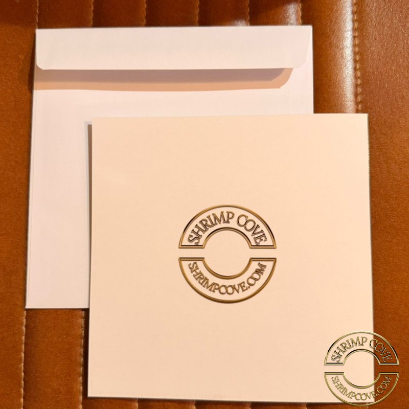 Shrimp Felt Gift Card @ Shrimp Cove. Buy now  shrimptastic!