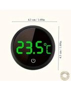 Aquarium Thermometer large display Anders Celsius Shrimp Cove