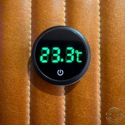 Aquarium Thermometer large display Anders Celsius Shrimp Cove