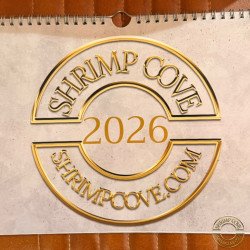 Shrimp Calendar now available, Best Gift. Buy Now at Shrimp Cove UK