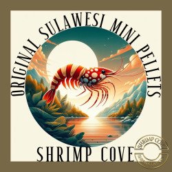 Original Sulawesi Mini Pellets for Sulawesi Shrimp Premium Nutrition at Shrimp Cove