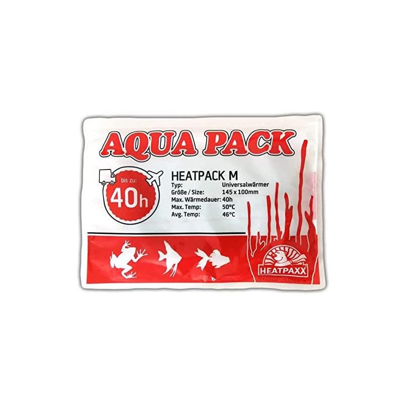 40 Hour Long-Lasting Transport Heat Pack for Animals, Fish, Plants, Insects & Reptiles Shrimp Cove