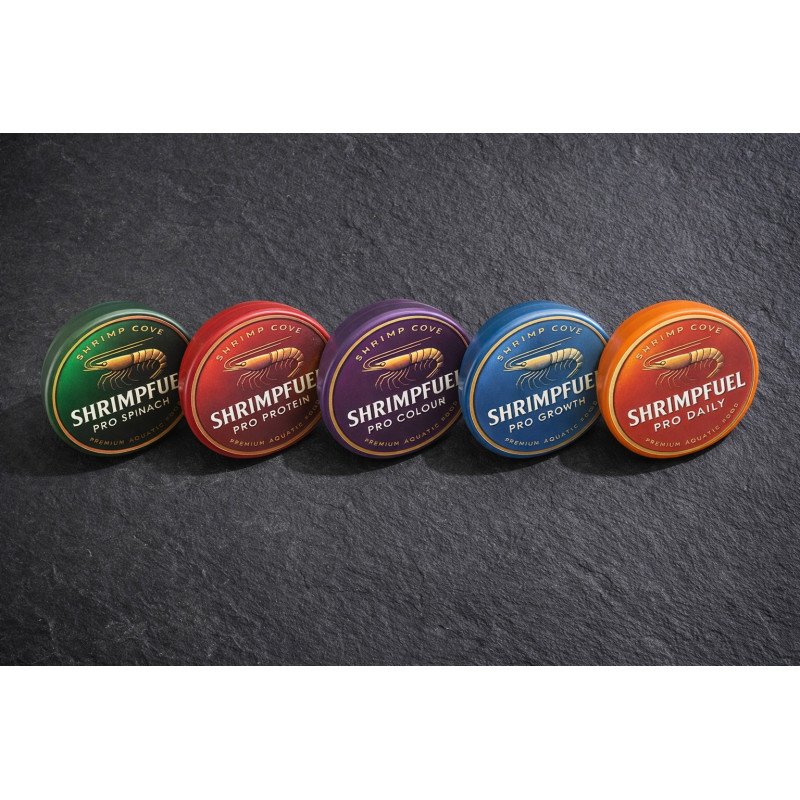 ShrimpFuel Pro Range | Nutritious Diet for Healthy Shrimp at Shrimp Cove®