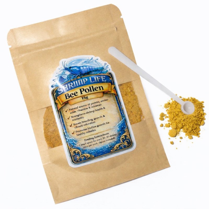 Shrimp Life Bee Pollen , Create a healthier, more sustainable aquarium At Shrimp Cove UK Buy Now