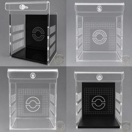 Shrimp Cove showcase box. Small and medium sizes perfect for Caridina or Neocaridina Shrimp. Buy at Shrimp Cove UK