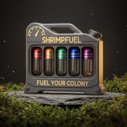 ShrimpFuel Station | Nutritious Diet for Healthy Shrimp at Shrimp Cove®