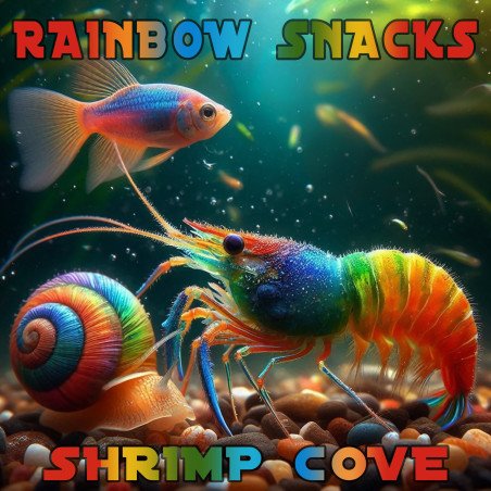 Rainbow Snacks Shrimp Snail Food Buy Now at Shrimp Cove in the UK