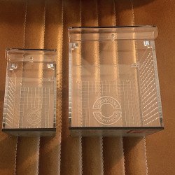 Shrimp Cove showcase box. Small and medium sizes perfect for Caridina or Neocaridina Shrimp. Buy at Shrimp Cove UK