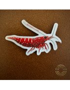 Shrimp Die-Cut Sticker Shrimp Cove Sticker Buy Now at Shrimp Cove UK
