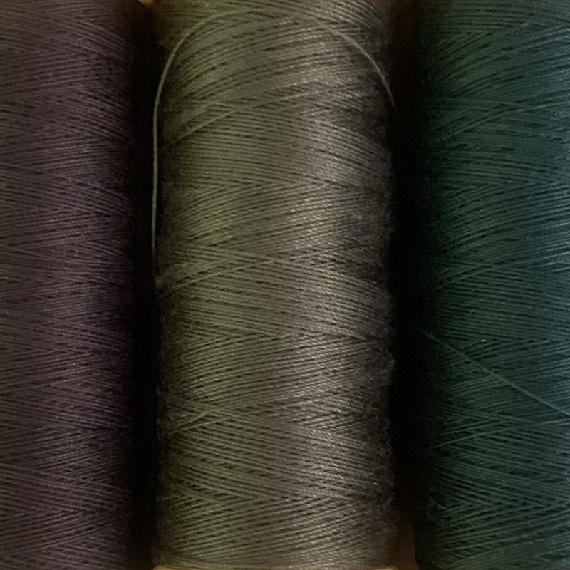Moss Cotton Tie, mini bobbin 2M. Shrimp Cove Buy Now at Shrimp Cove UK
