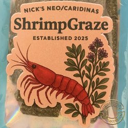 NICKS NEO/ CARIDINA SHRIMP GRAZE GET IT HERE AT SHRIMP COVE. Shrimp Snail Food Buy Now at Shrimp Cove in the UK